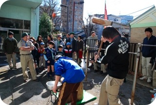 餅つき大会