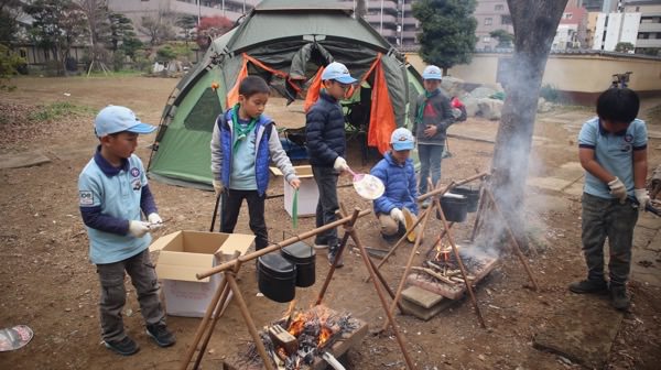 ビーバー隊3連発集会